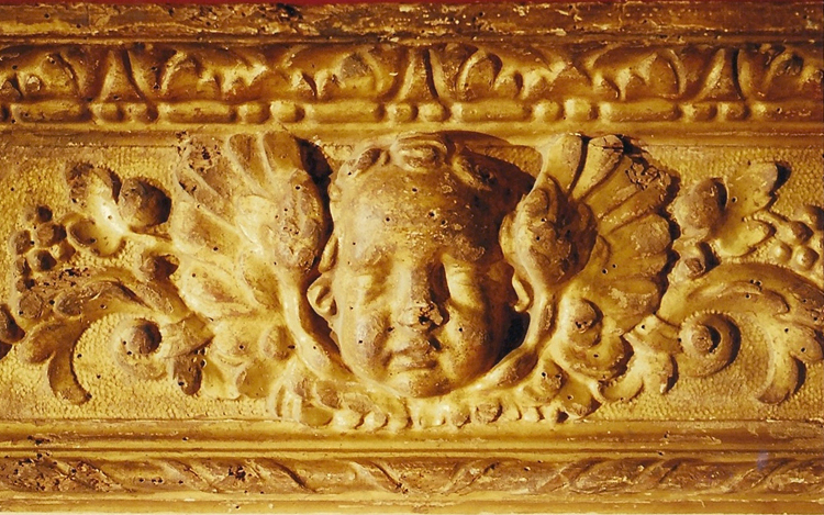 Castilian School The Adoration of the Christ Child detail sm