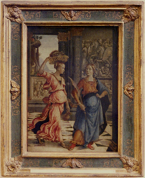 Domenico Ghirlandaio Judith & her maidservant 1489 Berlin sm