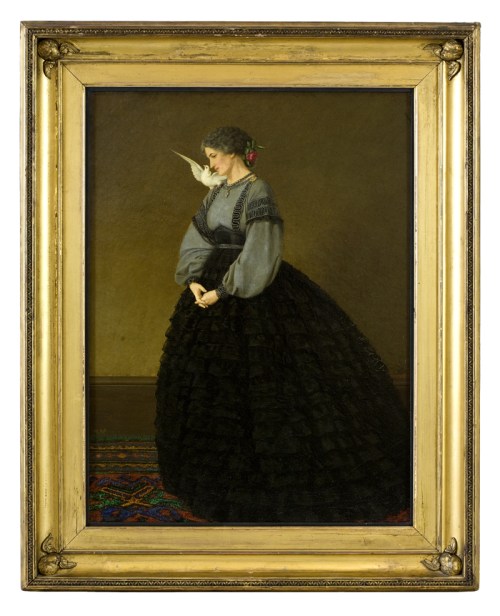 Brett Lady with a dove Tate sm