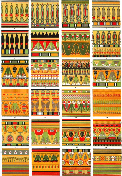 Owen Jones Egyptian No 4 Plate VII