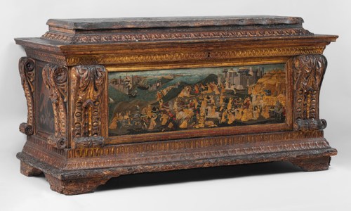 Cassone Marco del Buono Giamberti & Apollonio di Giovanni di Tomaso 1460s Met Mus