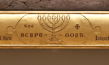 Holman Hunt Scapegoat 7 branched candelabrum