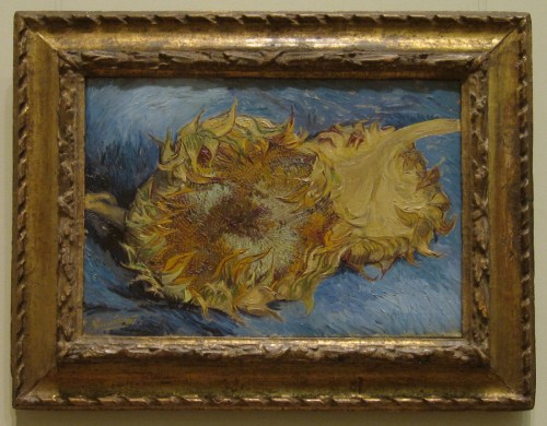 Two cut sunflowers 1887 Met Museum PhAT sm