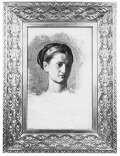 Holman Hunt Portrait of Miss Waugh sm