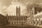 Magdalen College Chapel & Tower Engraved R Reeve 1811 BL