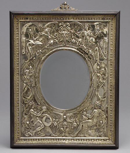 Wenzel Jamnitzer Looking glass frame c1568 Met Mus NY