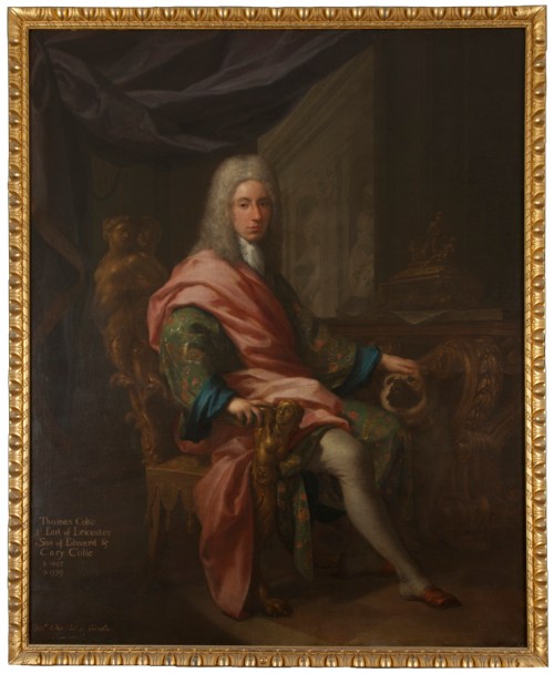 46 Francesco Trevisani Portrait of Thomas Coke 1717 Holkham Estate sm