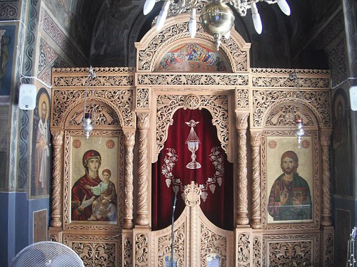 C20 Wooden Church of St Velisarios Larisa 1980to90s B