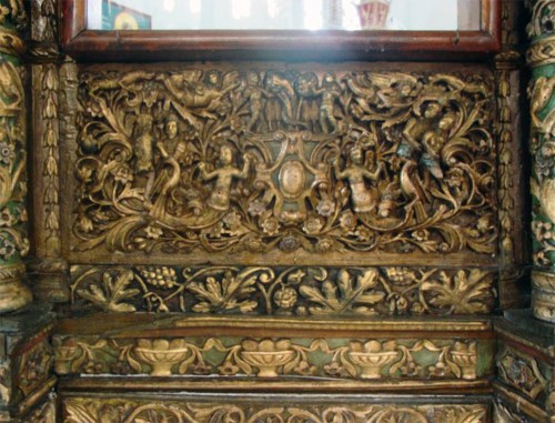 Ch Virgin Mary Plakotousaina Nenita Chios detail thorakion