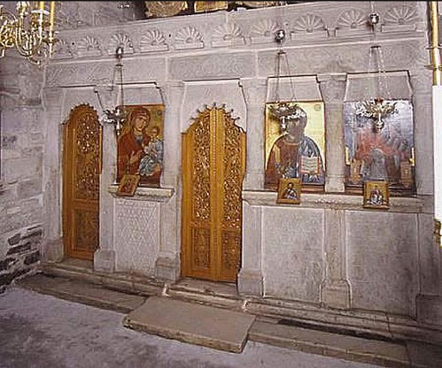 Iconostasis Chapel of St Nicholas Katapoliani Paros 1
