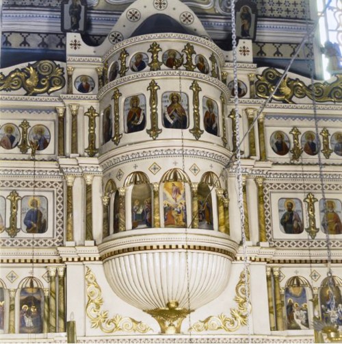 Iconostasis Georgios & Isidoros Fragakis 1895 Ch Neos Taxiarhis Mesta Chios