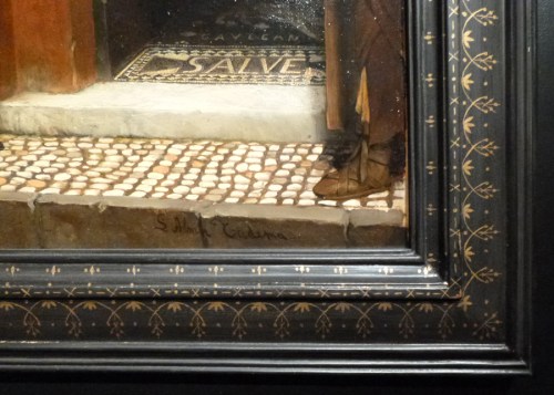 Alma Tadema Returning home from market 1865 detail sm