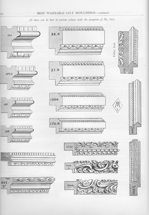 10 H Morell mouldings sm
