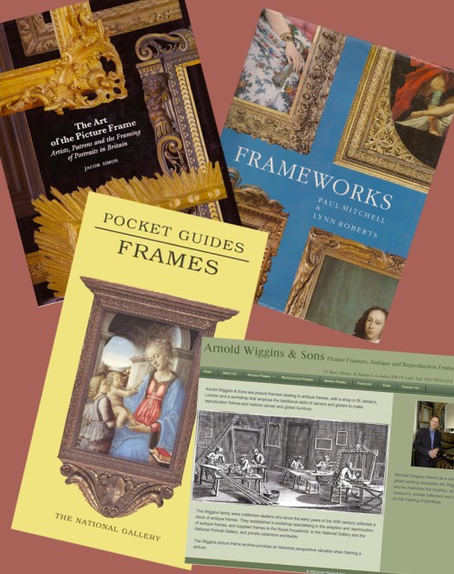 8 Exhs & books collage