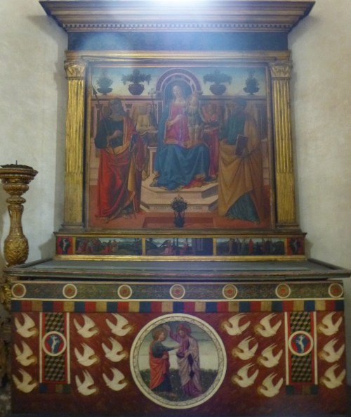 Fig 42 Cosimo Rosselli Madonna & Child with saints & angels Adrian sm