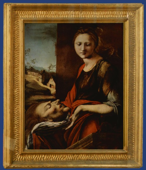 15 Alonso Berruhguete Salome with head of John the Baptist Uffizi Florence sm