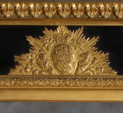 Henry Bone after Beechey Queen Charlotte 1799 Royal Collection detail