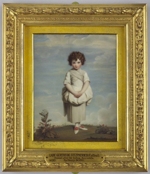 Henry Bone Lady Gertrude Fitzpatrick after Reynolds 1810 Wallace Collection M20 sm