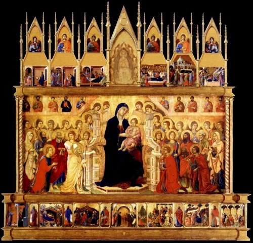 Duccio Maestà 1308to11 Duomo Siena