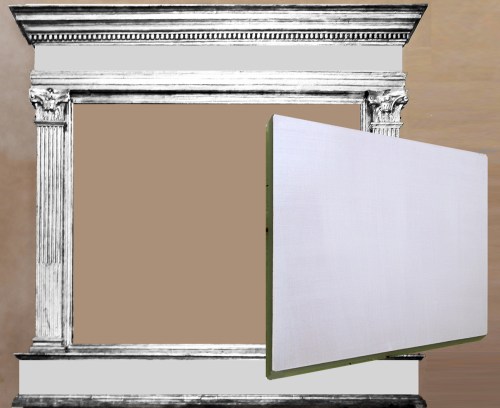 Fig f Neri di Bicci Sta Trinita gessoed frame & panel