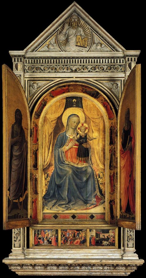 Fig h Fra Angelico Tabernacle of the Linaiuoli