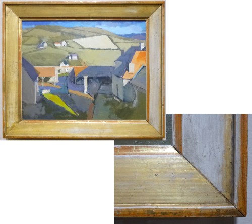 Robert Dukes After Balthus A courtyard & detail sm