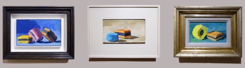 Robert Dukes Three Allsorts paintings sm