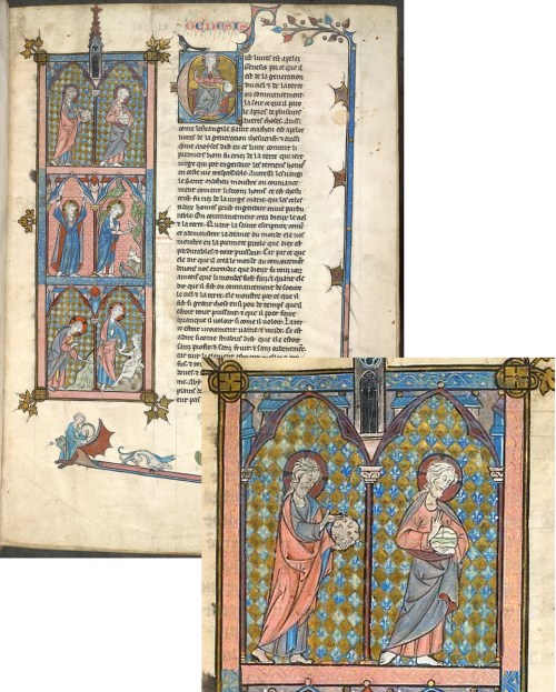 Harley MS 616 British Library c1313-09 AND detail sm