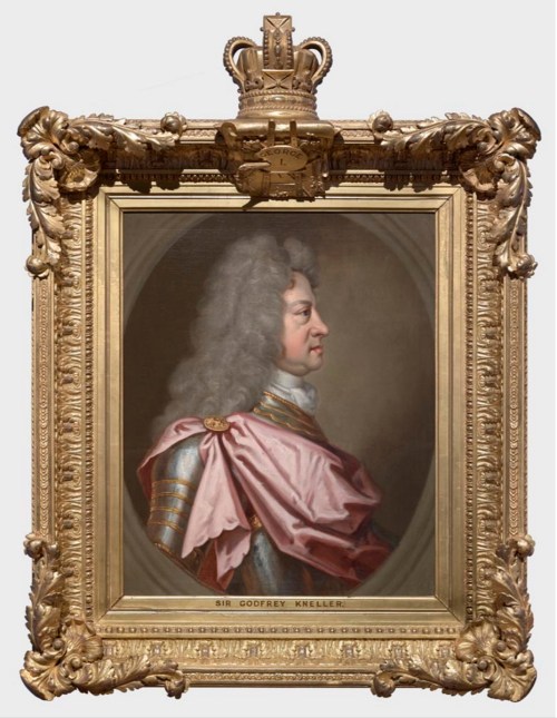 RCIN 403401 Studio of Kneller George I King of Great Britain & Ireland Elector of Hanover 1st quar C18