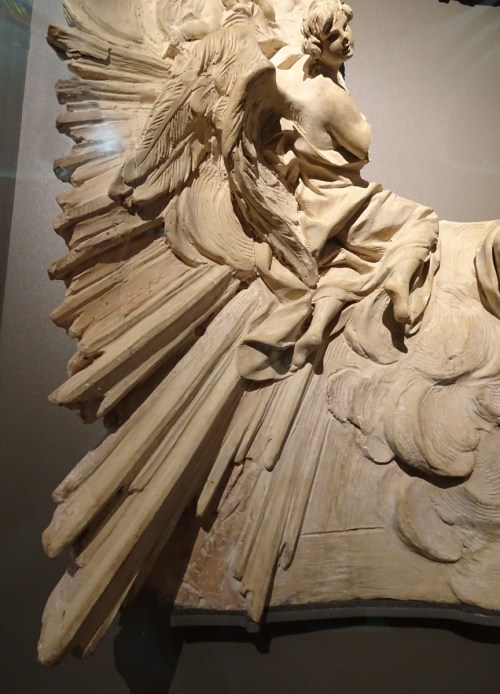 1 Ercole Ferrata circle of 1610to86 Modello for an altarpiece detail sm