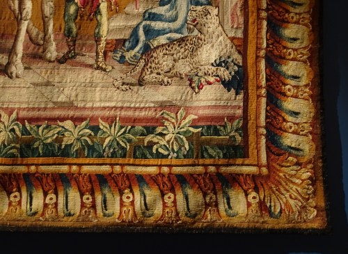 14 J B Monnoyer 1636to99 Tapestry Camel c1700to20 V & A sm