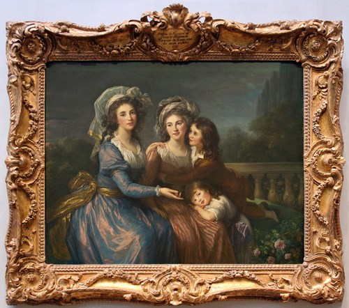 Vigée Le Brun The Marquise de Pezay, and the Marquise de Rouge with Her Sons Alexis and Adrien 1787 Photo Marie Wise on flickr