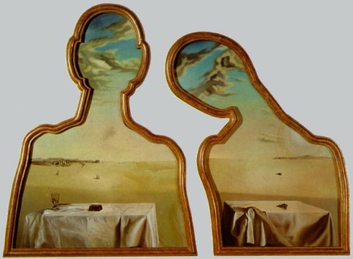 16 Salvador Dali Couple with their heads in the clouds Museum Boijmans van Beuningen Rotterdam