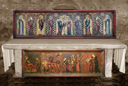 4 Thornham Parva Retable c1330sto40s frontal and dossal