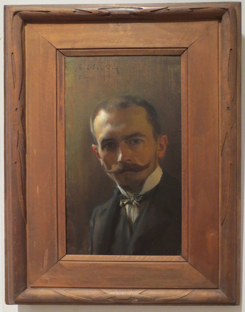 Alfred Eberling Self portrait 2016 exh State Russian Museum ed
