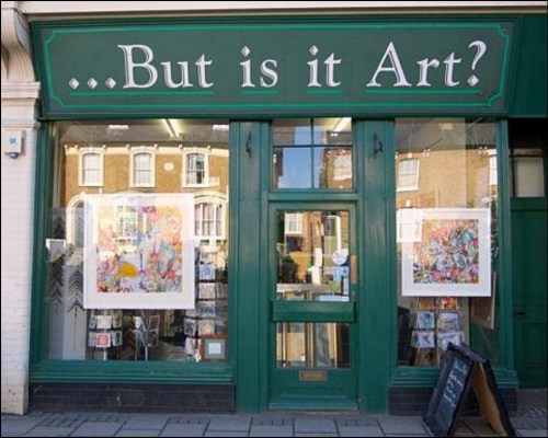 But is it Art The London Egotist
