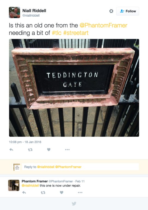 Maintenance Teddington Gate Niall Riddell