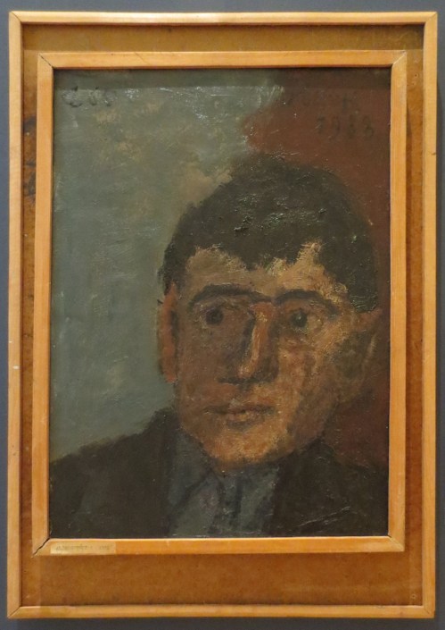 Solomon Rossine Self Portrait 2016 exh State Russian Museum ed