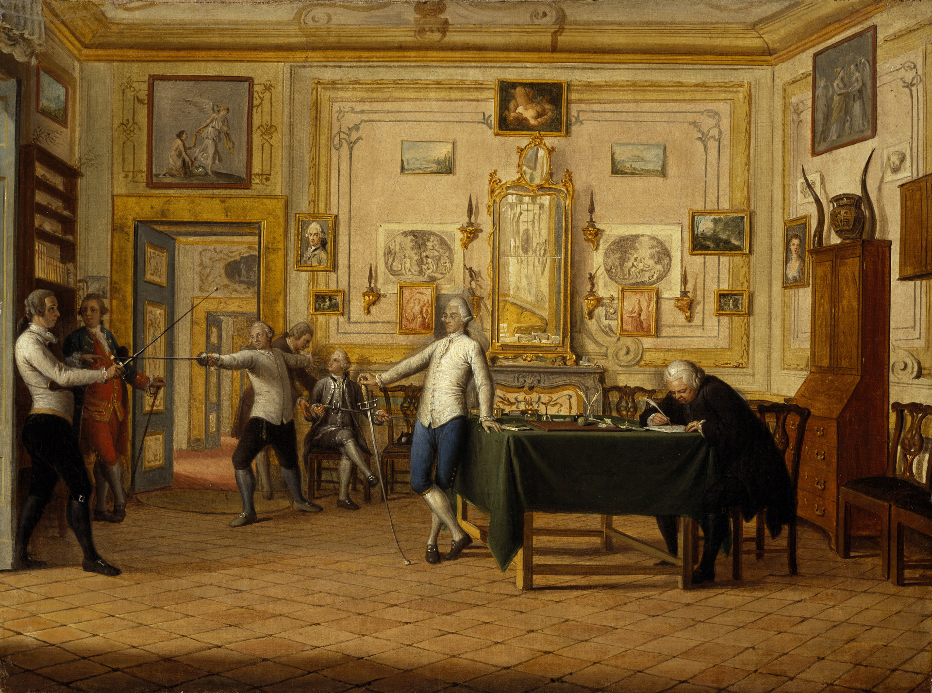 18 Pietro Fabris Kenneth Mackenzie 1st Earl of Seaforth in Naples c1770 Scottish NPG