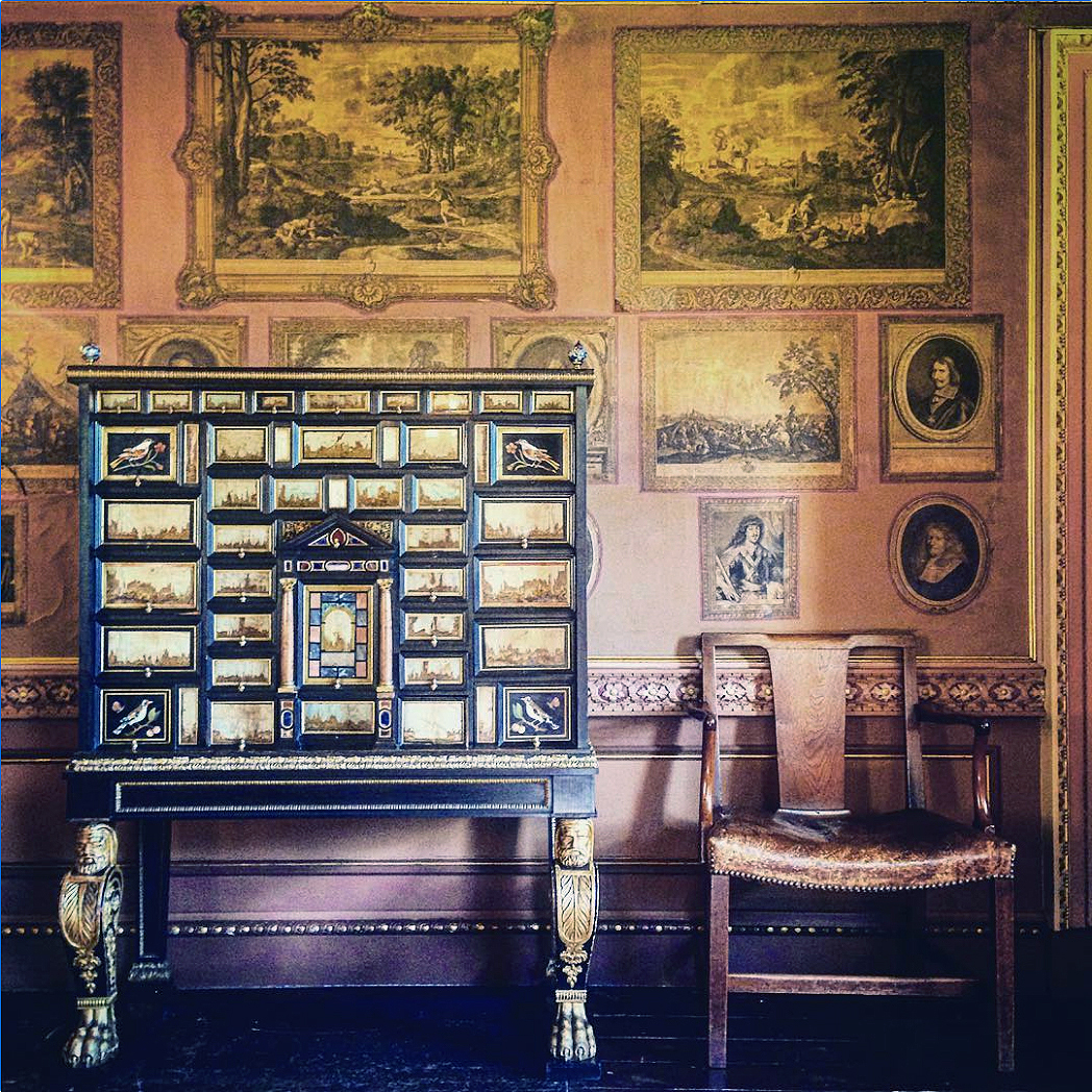 29 Rokeby Park Co Durham between 1769 & 1791 Dining room C18 prints Edkluz Insta