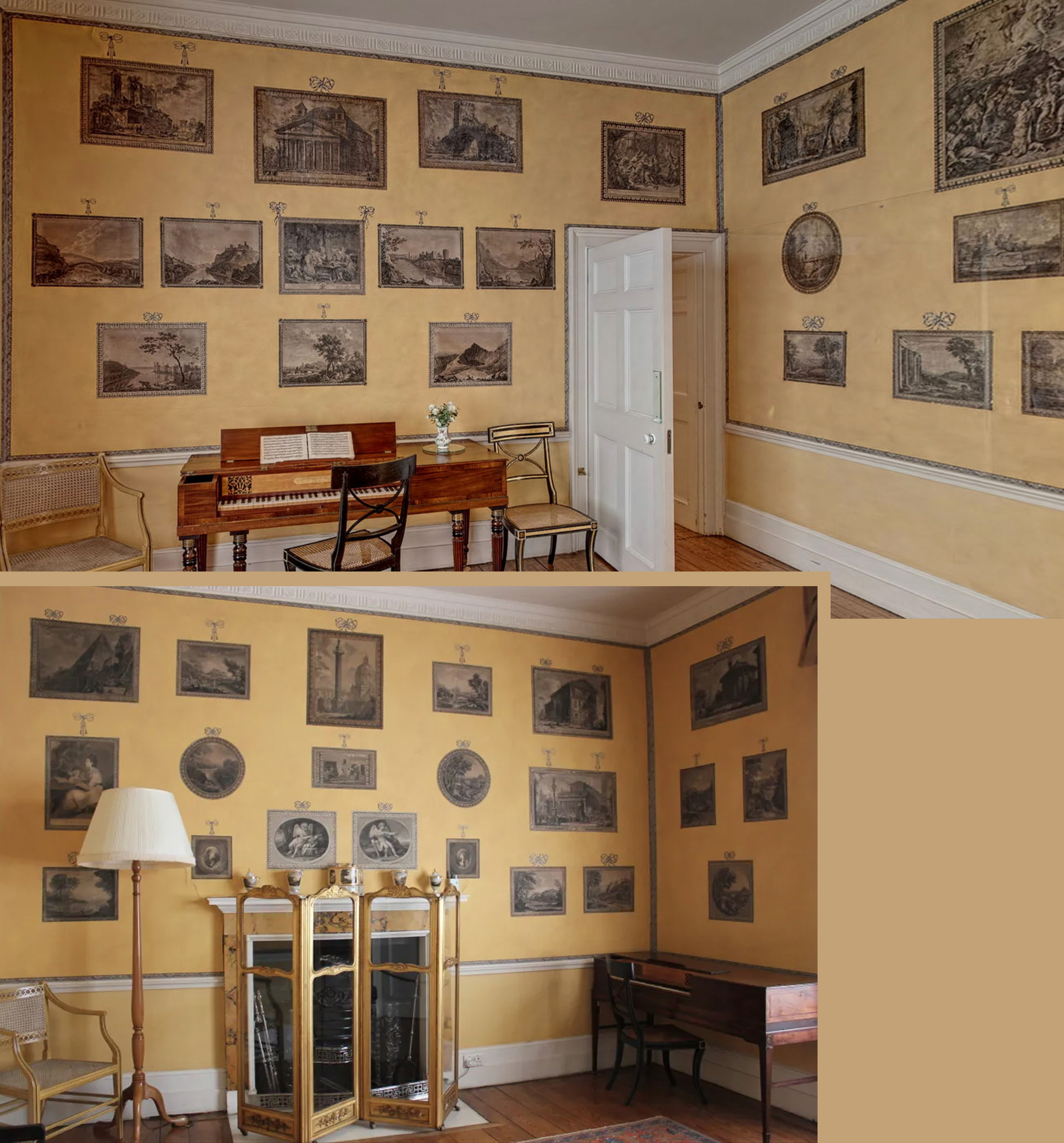 33 Blickling Hall print room