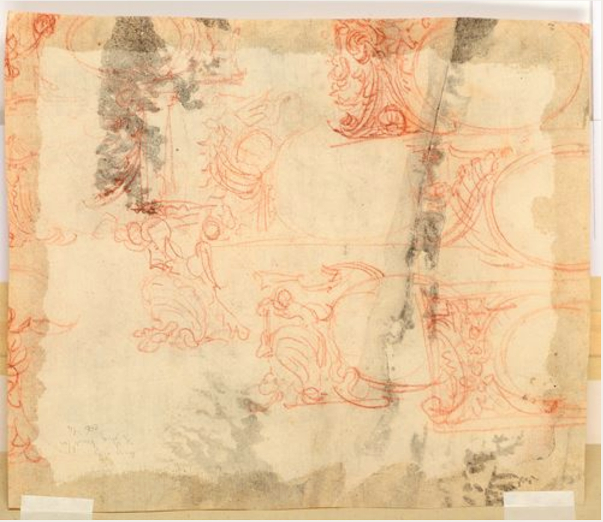 12B Il Volterrano 1611to90 a cartouche Christie’s 27Sept2016 verso