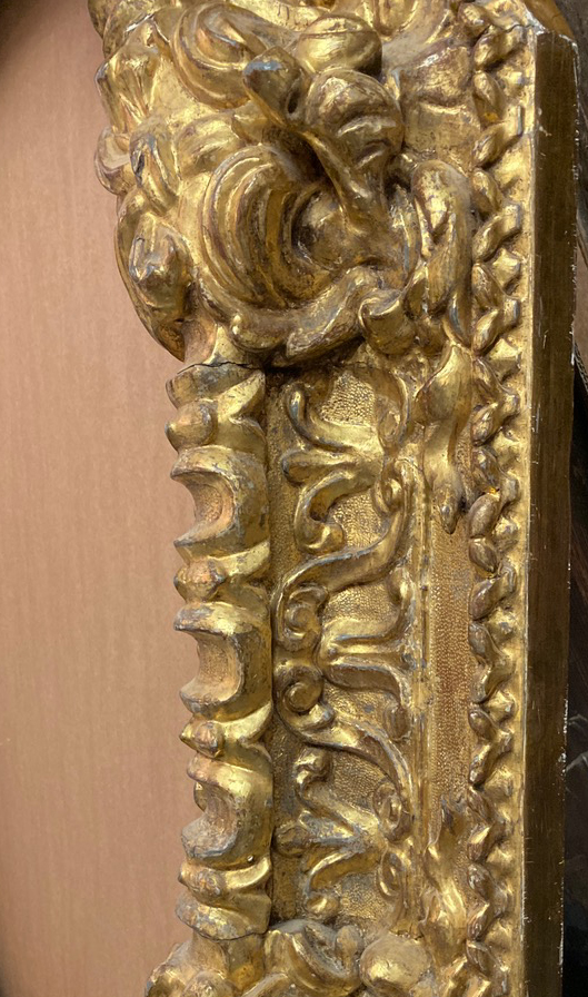 16C Detail of hollow with bellflowers