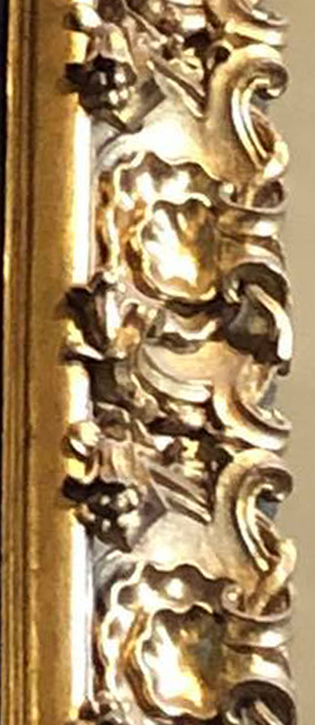 18E Veronese Baptism of Christ c1580 detail of frame