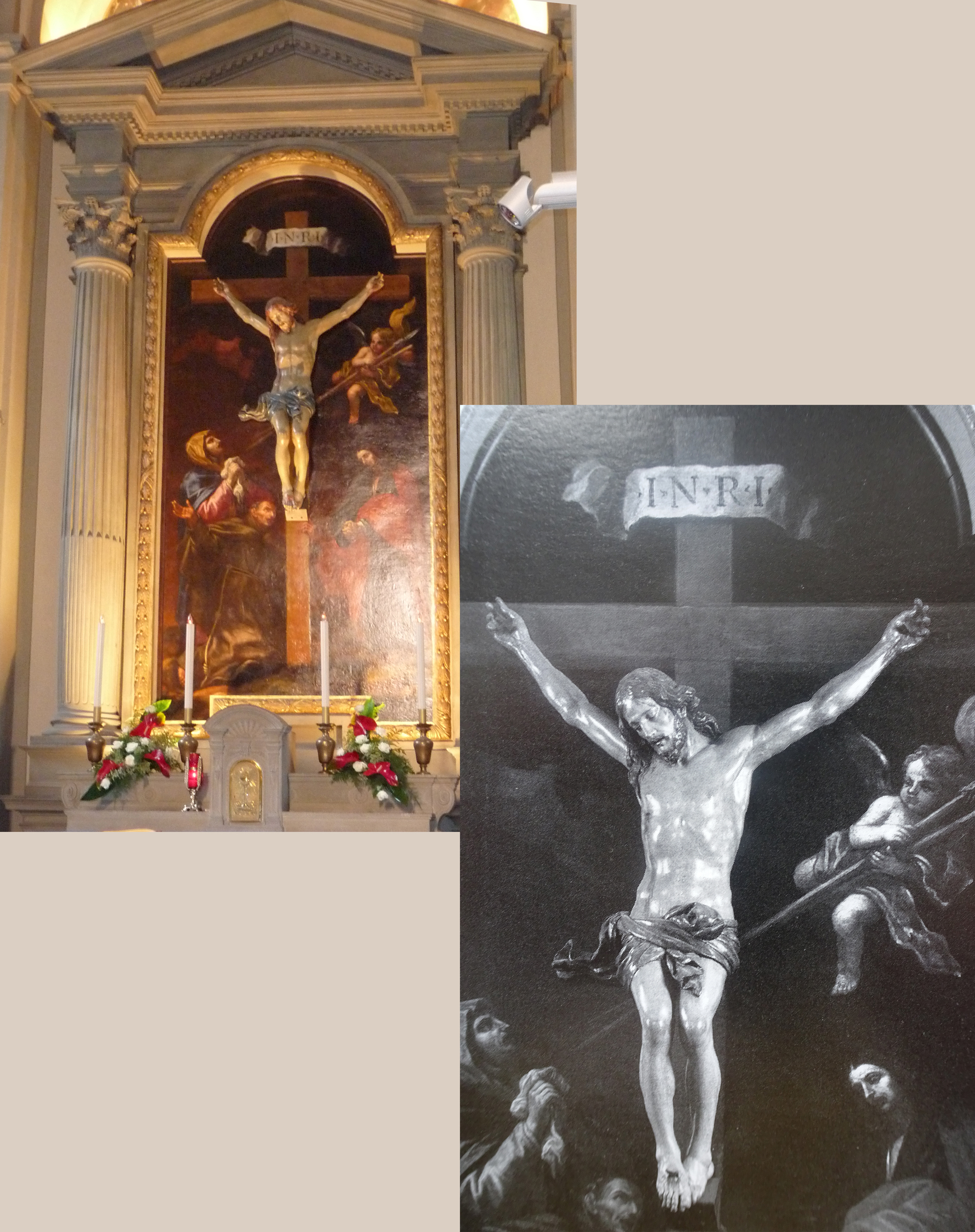 19C Volterrano & JM Foggini Virgin St John Evangelist & Pietro dAlcantara Chiesa dei SS Quirico Lucia & Pietro d'Alcantara 2