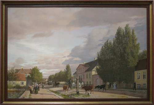 6A Christen Købke View of Østerbro in morning light, 1836