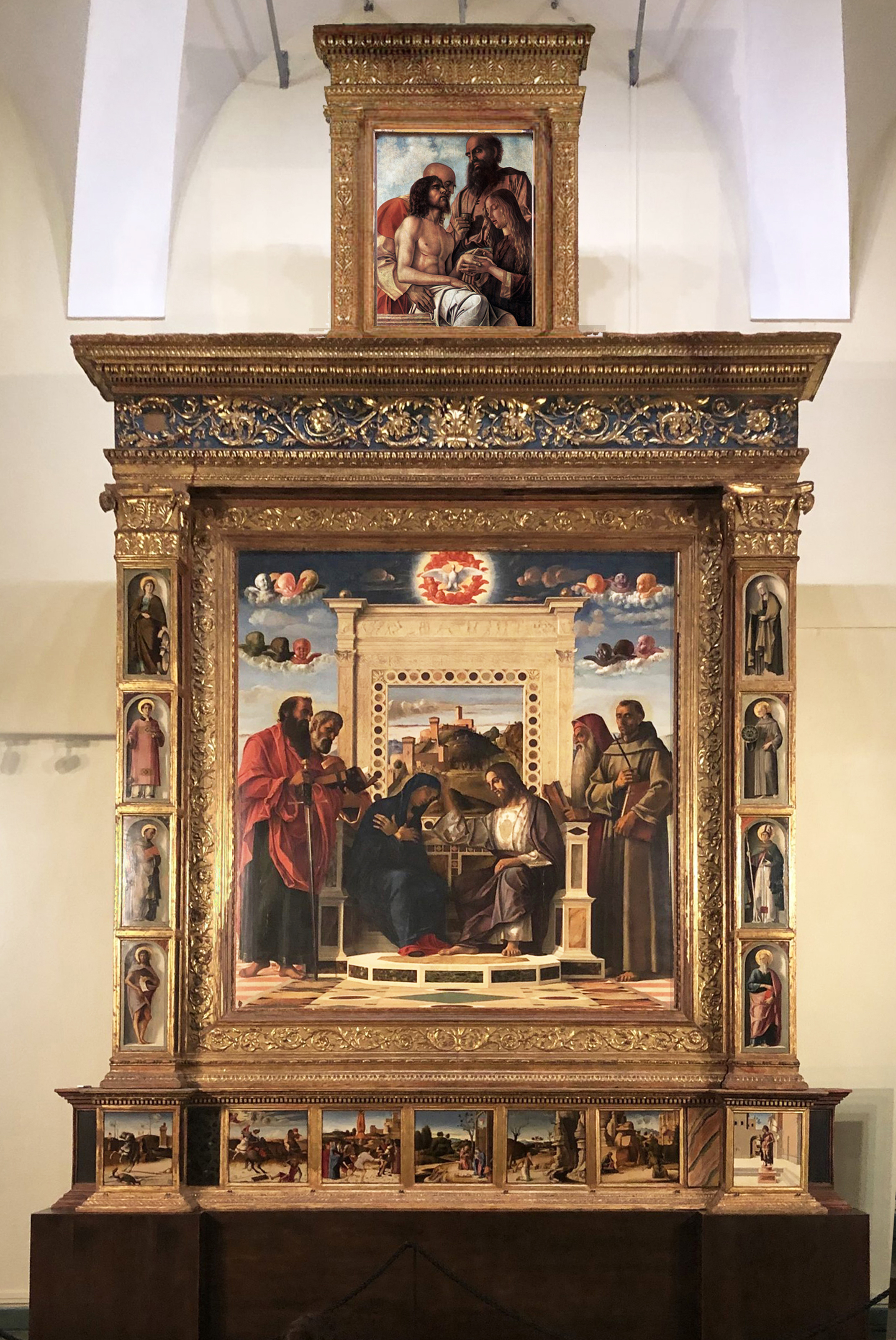 18 Giovanni Bellini Pesaro Altarpiece Museo Civico Pesaro