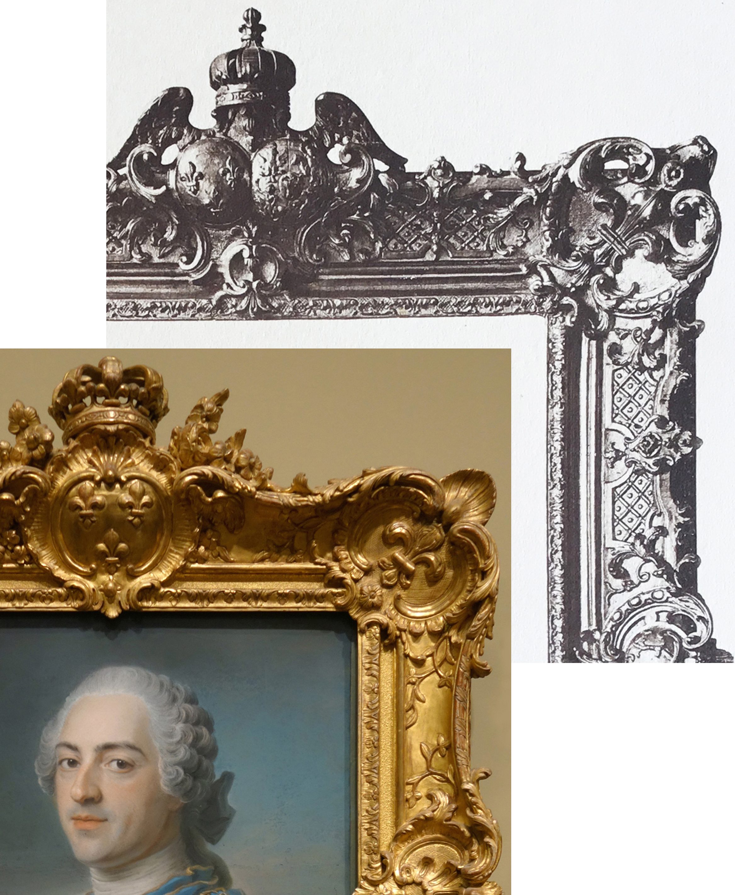 17C Plate 47 detail &amp; La Tour detail