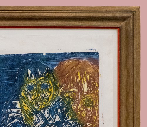 11 Kirchner Mädchen mit Kind 1919 detail