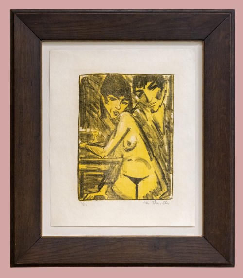 12B Otto Mueller Paar am Tisch 1922to25